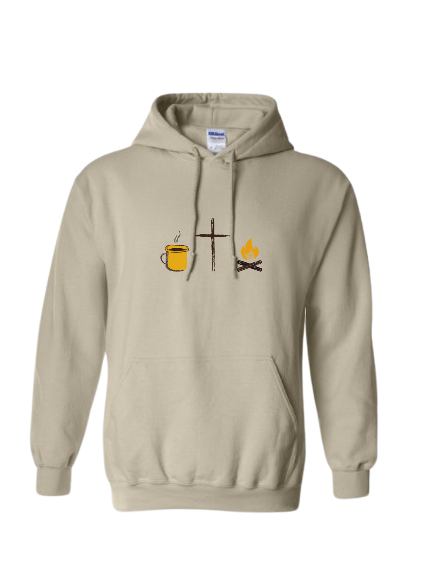 Coffee • Jesus • Campfire Hoodie